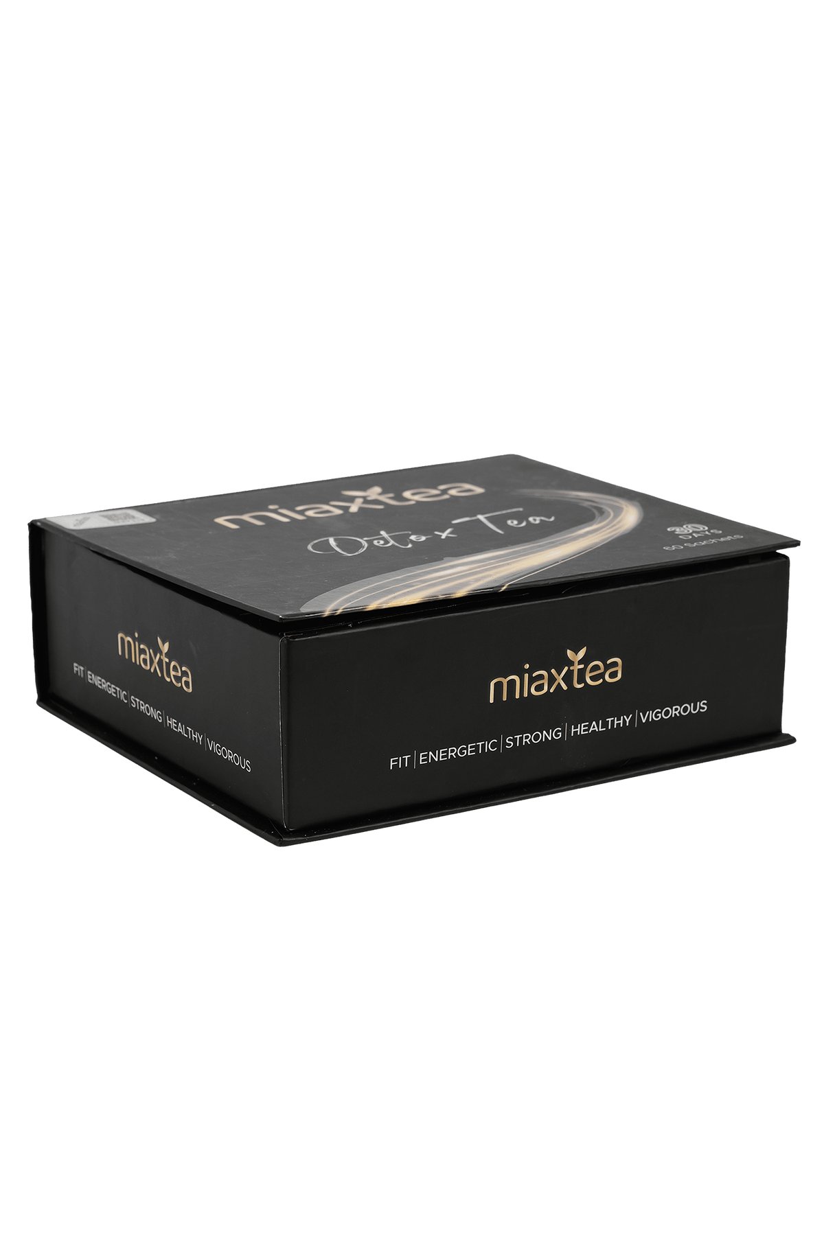 MiaxTea Detox Tea box packaging, closed